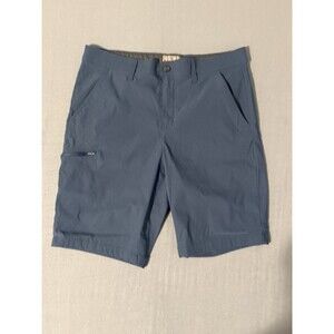original Weatherproof Vintage Blue Shorts Stretch Comfort Pockets mens sz 34